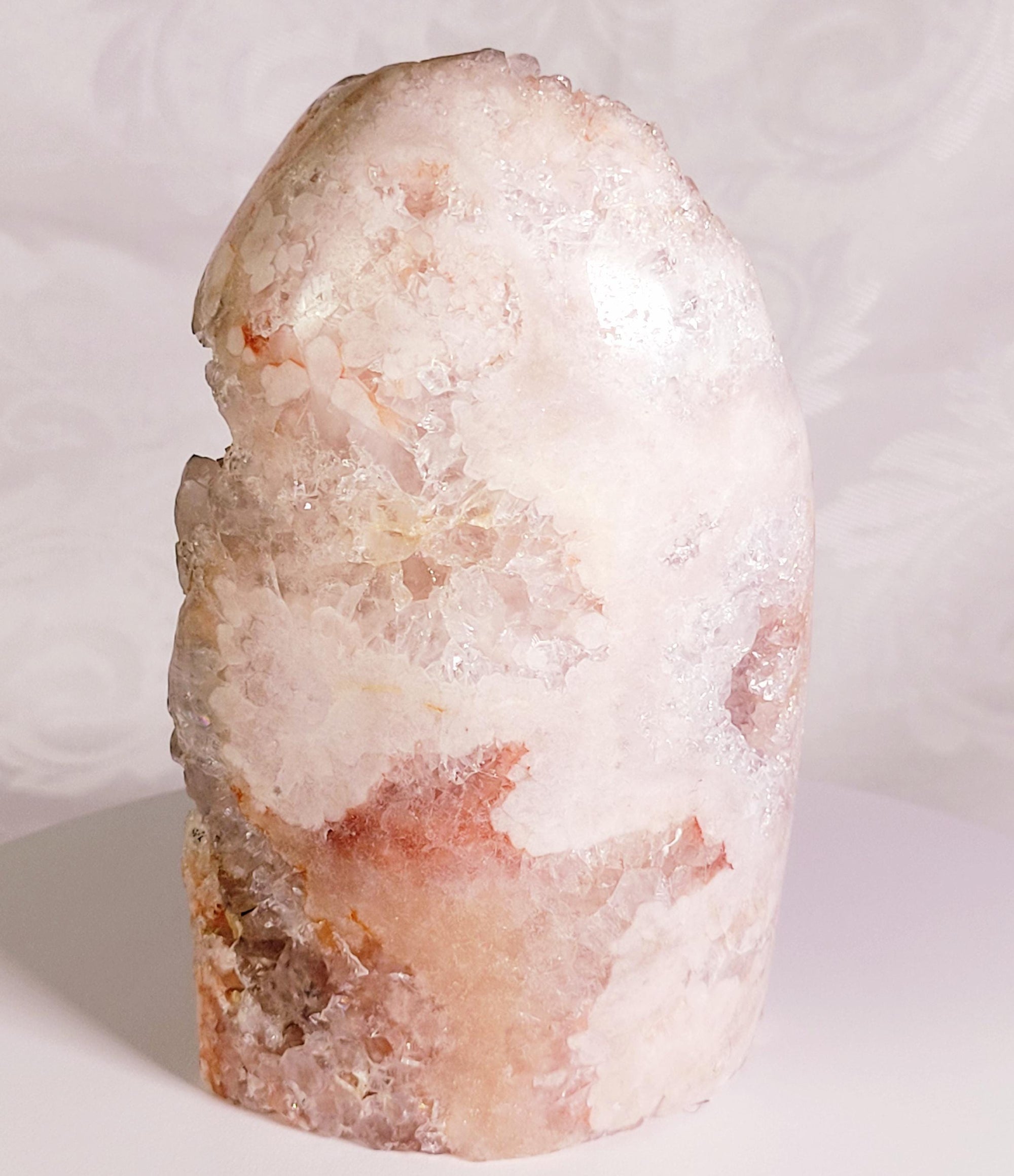 LG Pink Amethyst Freeform, Druzy Freeform , Crystal Art , Gift