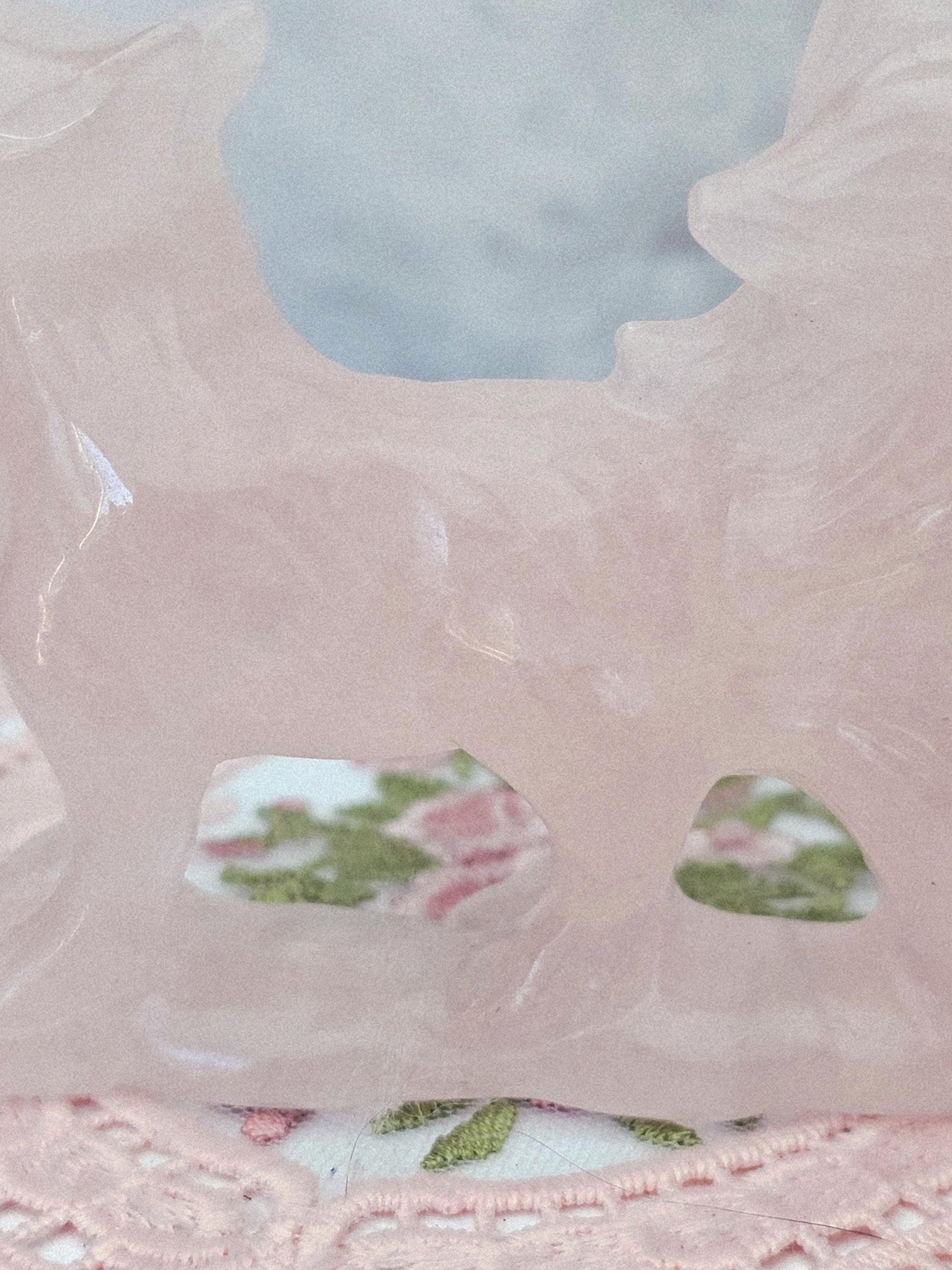 Large Rose Quartz Nine Tail Fox, Kitsune, Anime, Gift, Home decor