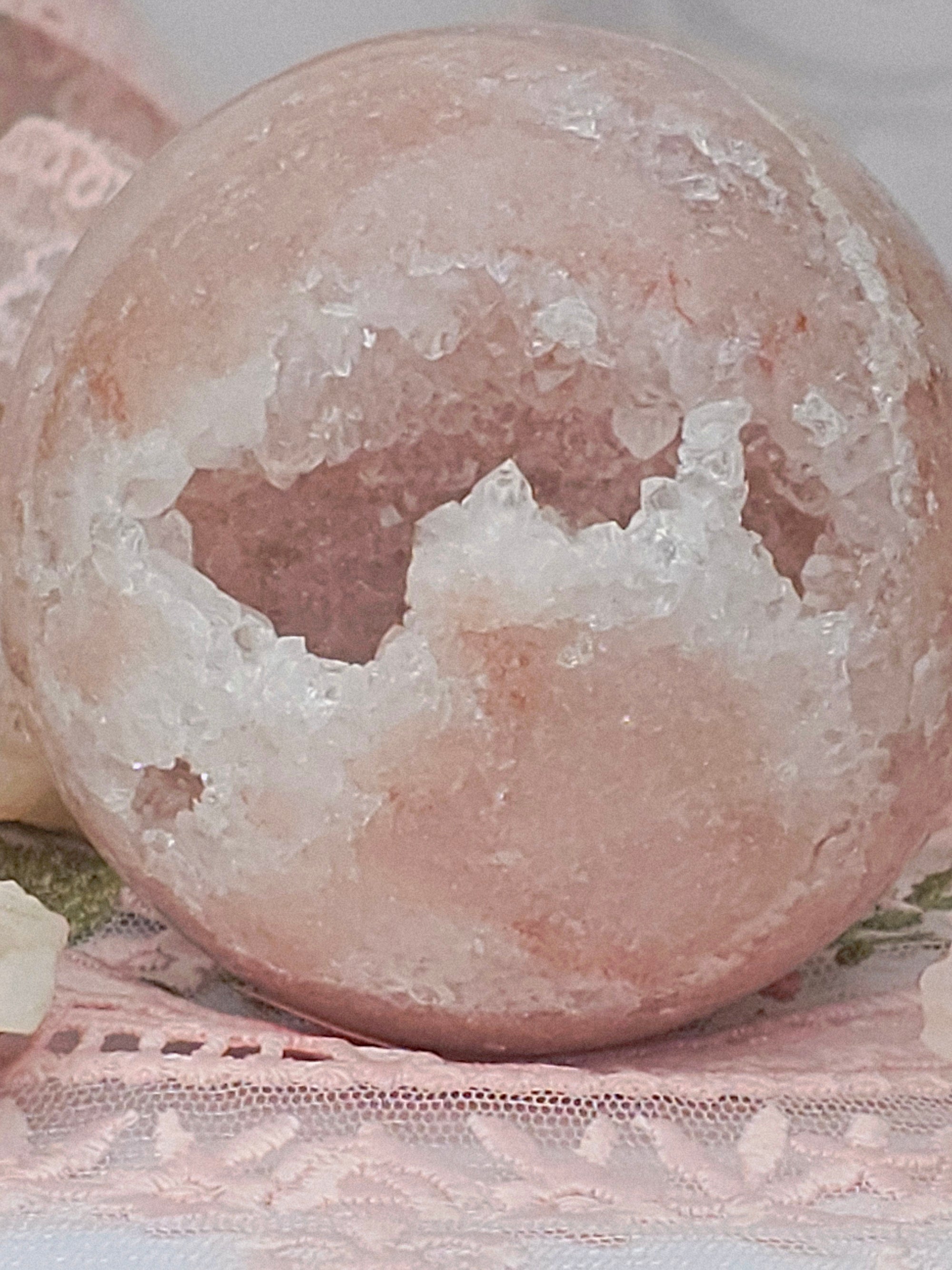Brazilian Pink Amethyst Druzy Sphere, Pink Amethyst, Crystal Sphere, Crystal Ball, Gift