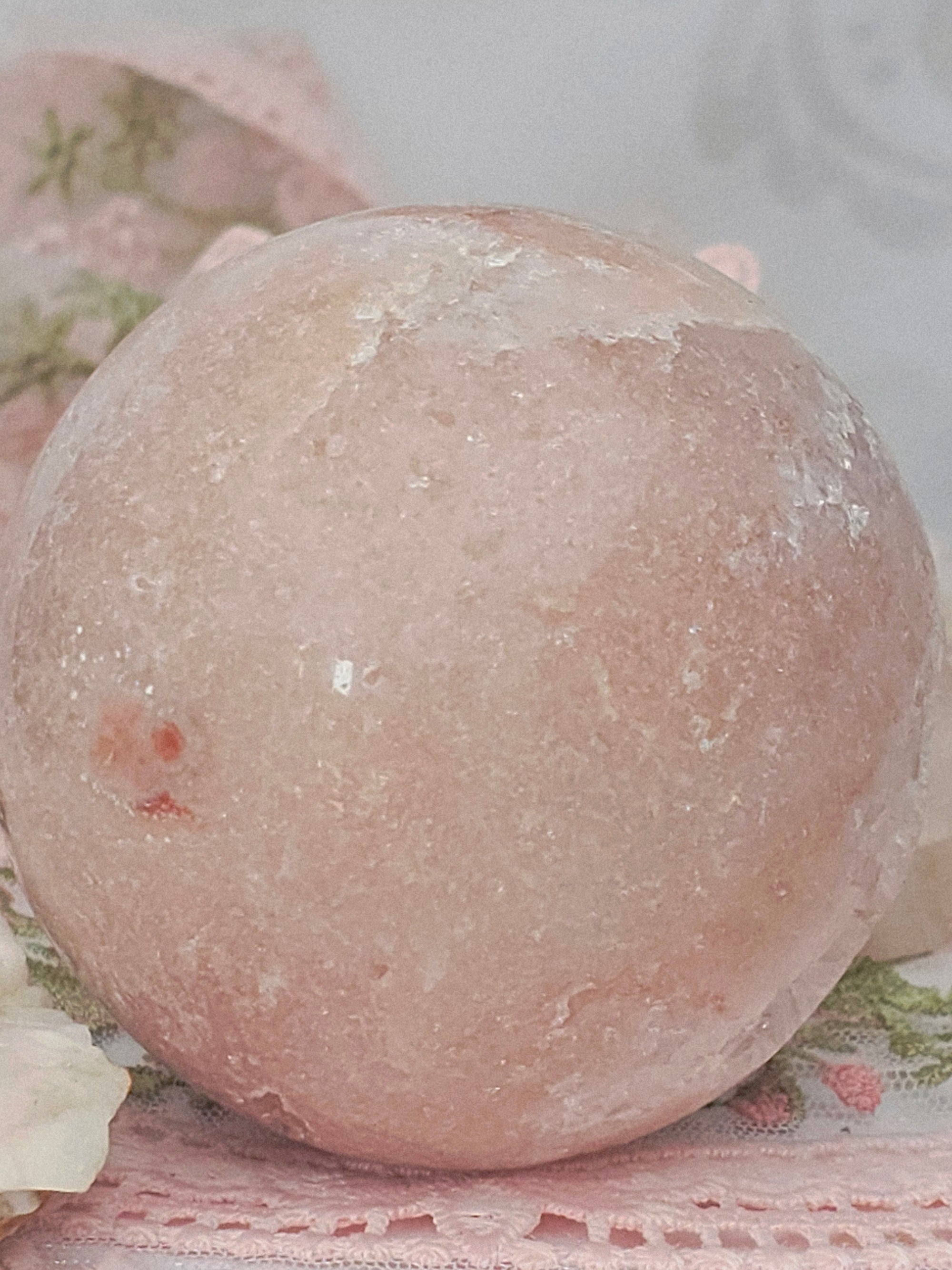 Brazilian Pink Amethyst Druzy Sphere, Pink Amethyst, Crystal Sphere, Crystal Ball, Gift