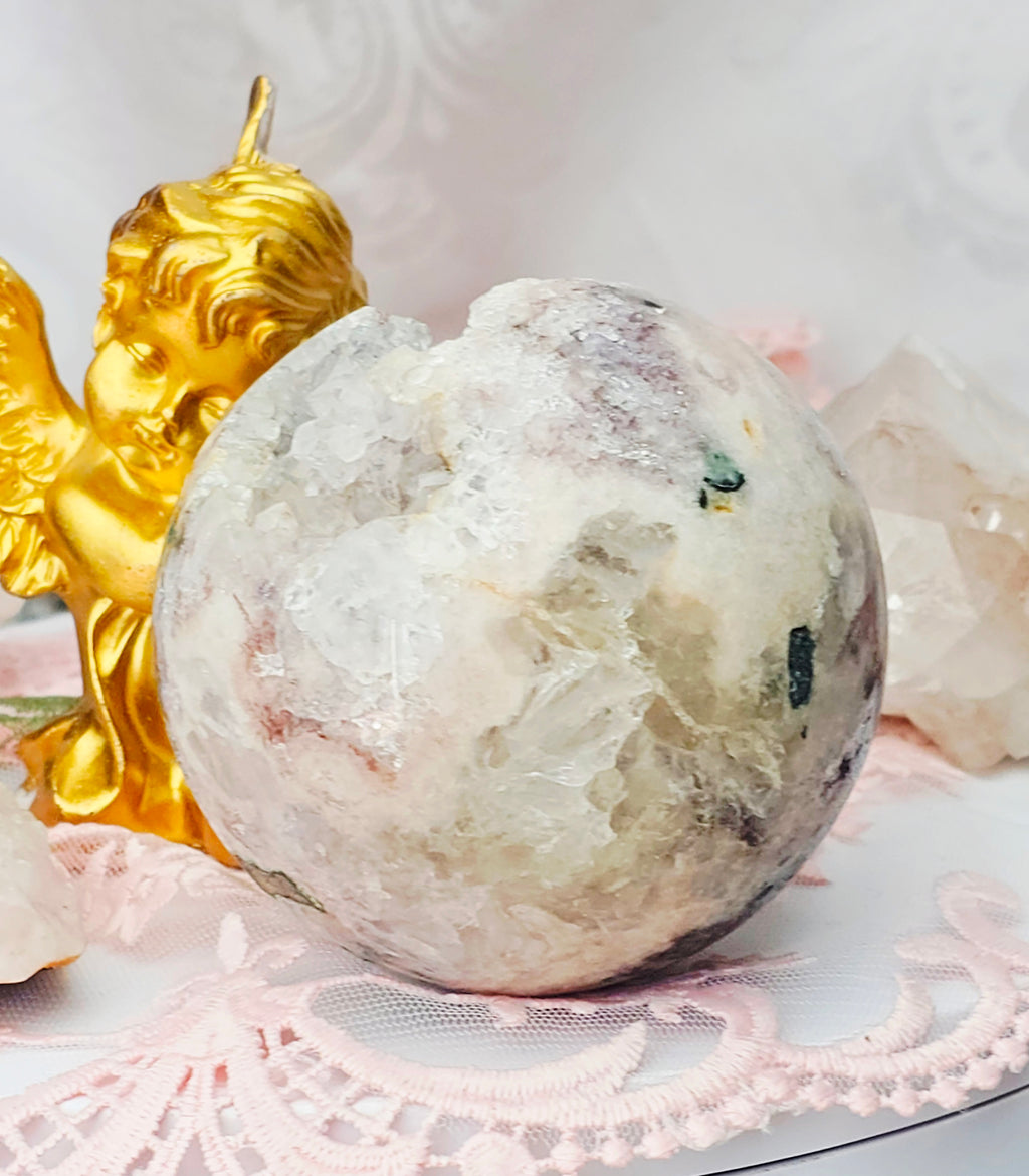 Pink Amethyst Sphere