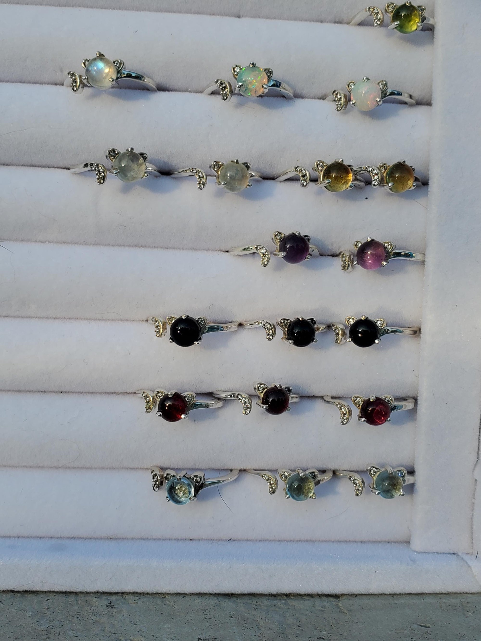 Cat Rings, Crystal Ring, Crystal Cat Ring, Cat