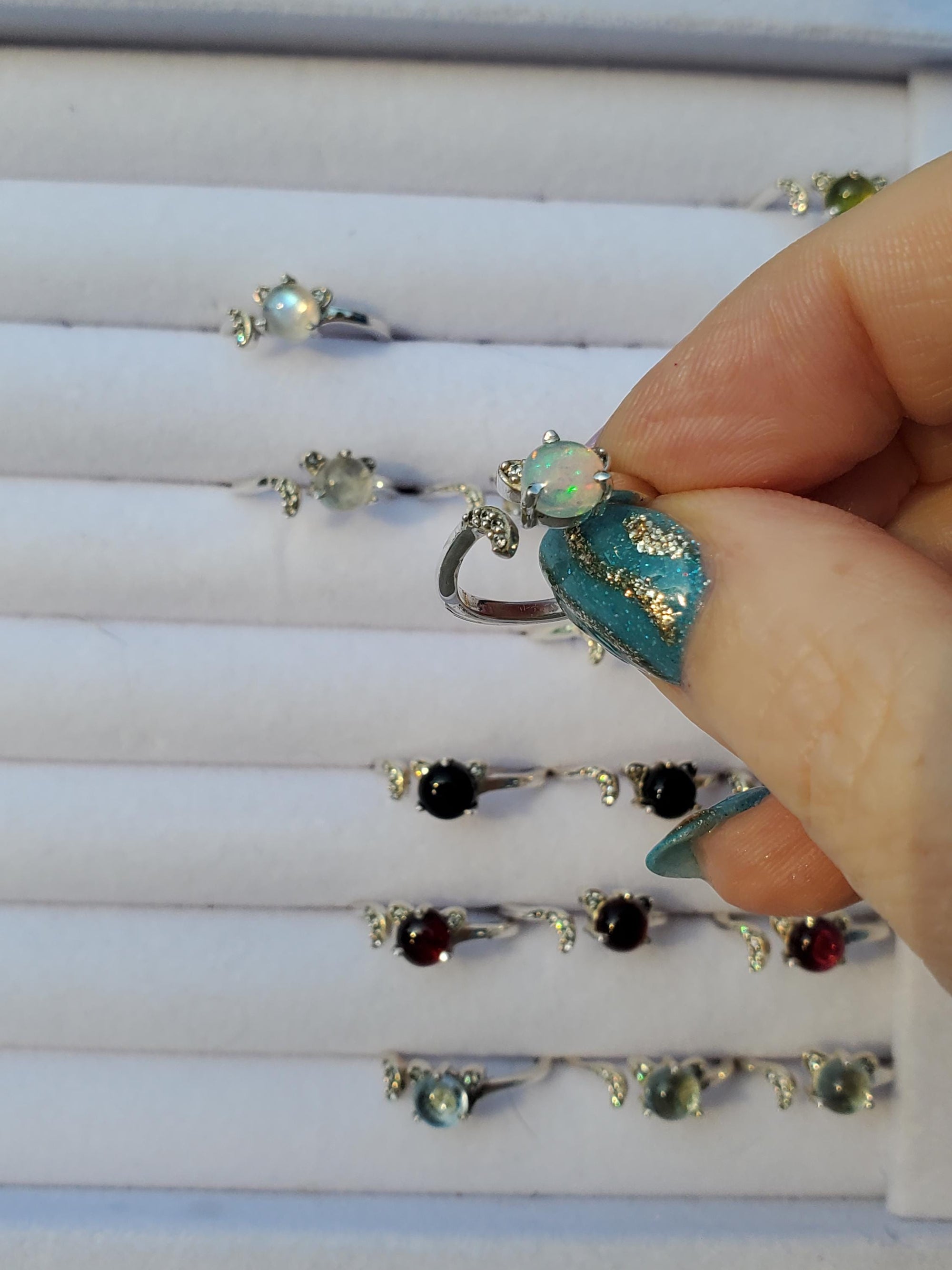 Cat Rings, Crystal Ring, Crystal Cat Ring, Cat