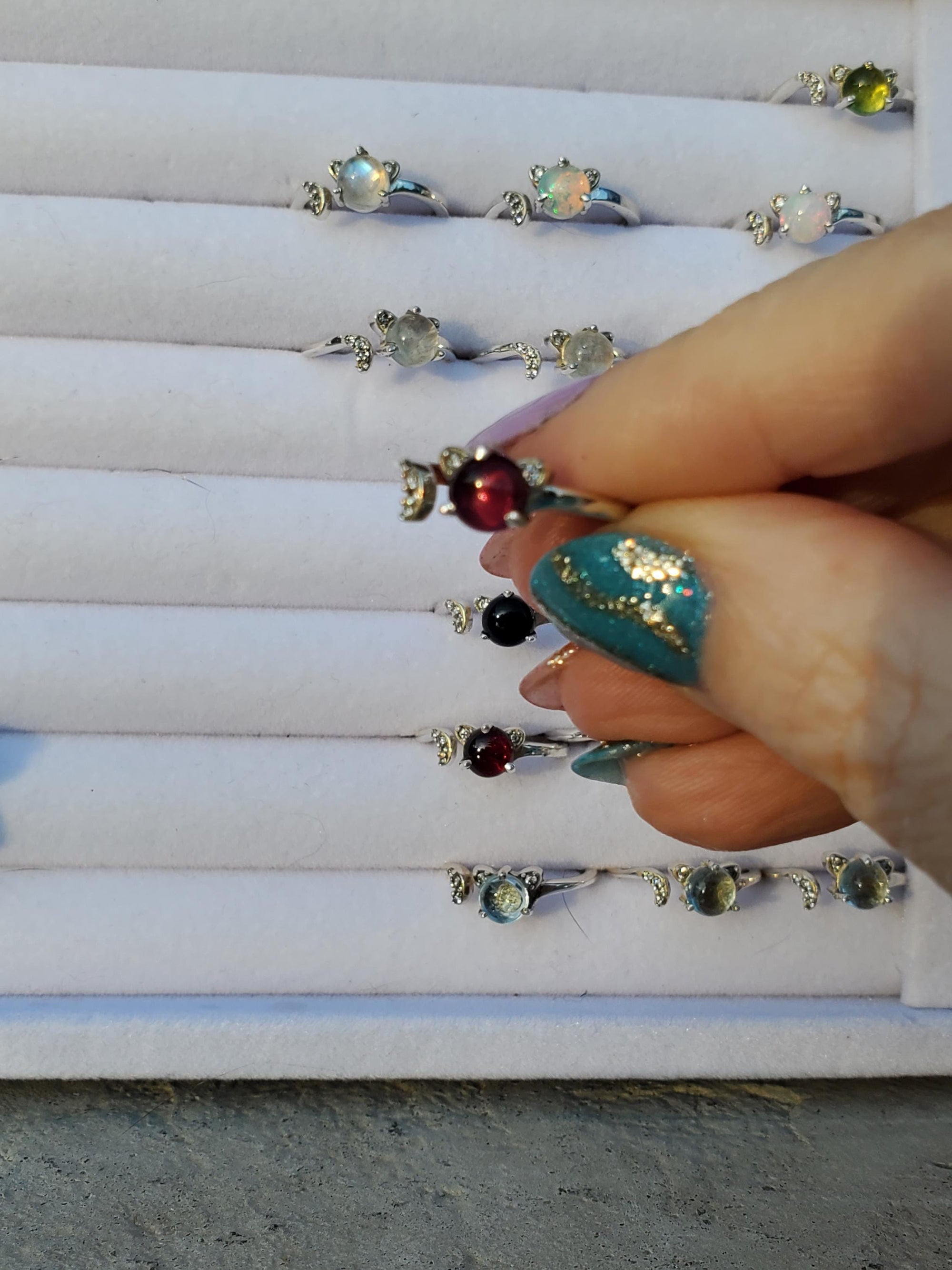 Cat Rings, Crystal Ring, Crystal Cat Ring, Cat